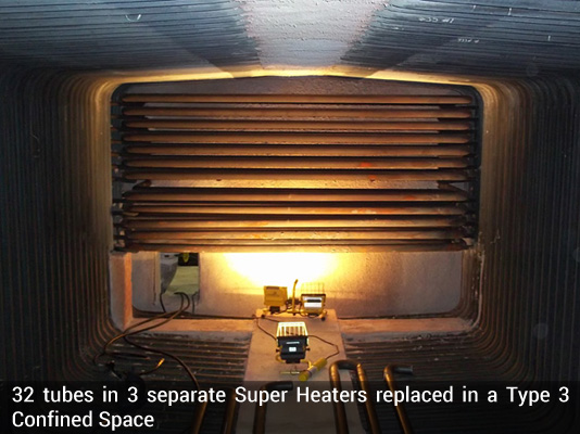 Super heater replacement tubes